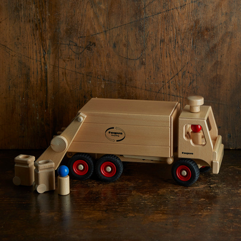 Wooden Garbage Tipper Truck