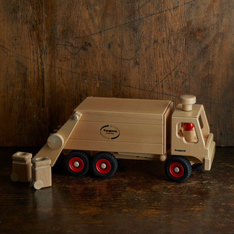 Wooden Garbage Tipper Truck