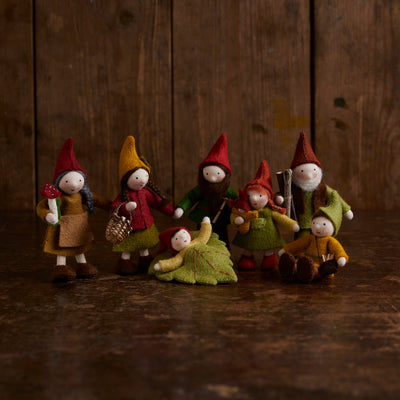 Handmade Wool Gnome - Girl