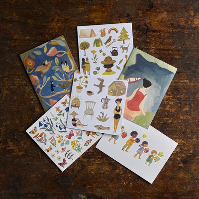 Greeting Cards Illustrated by Gemma Koomen - Summer -  More Options