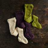 Baby Wool Rib Tights - Many Options