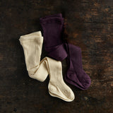 Baby Wool Rib Tights - Many Options