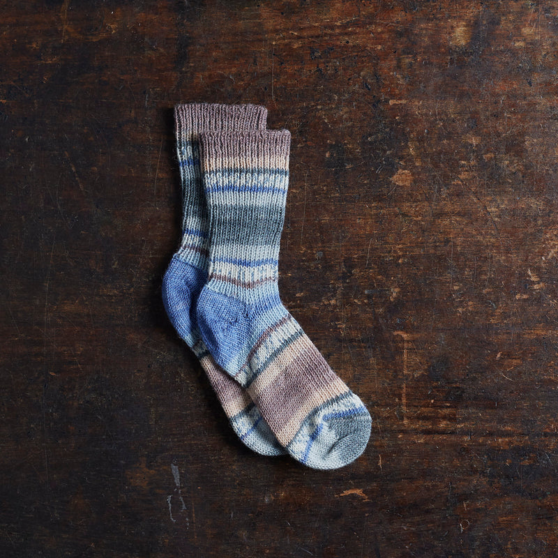 Baby & Kids Wool Socks - Sky