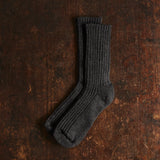 Adults Merino Wool Socks - Dark Grey Melange