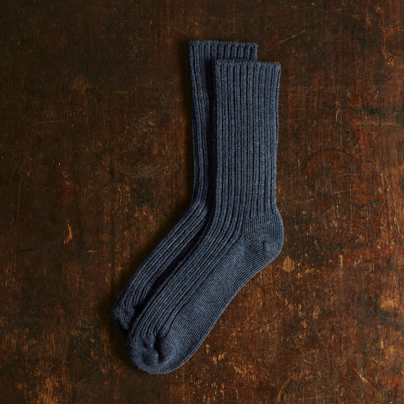 Adults Merino Wool Socks - Midnight Melange