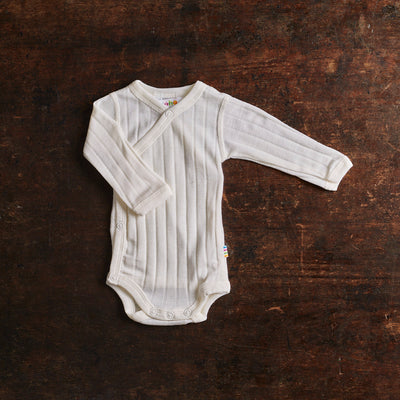 Baby Merino Wool/Silk Wrap Body - Natural