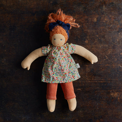 Handmade Cotton/Wool Flore Doll