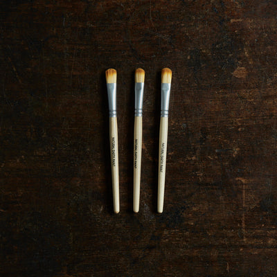 Eco-Friendly Paint Brushes - Set of 3