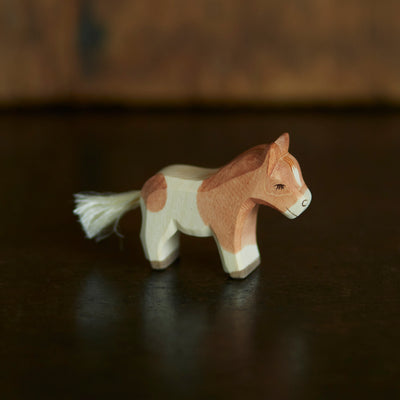Handcrafted Wooden Shetland Colt