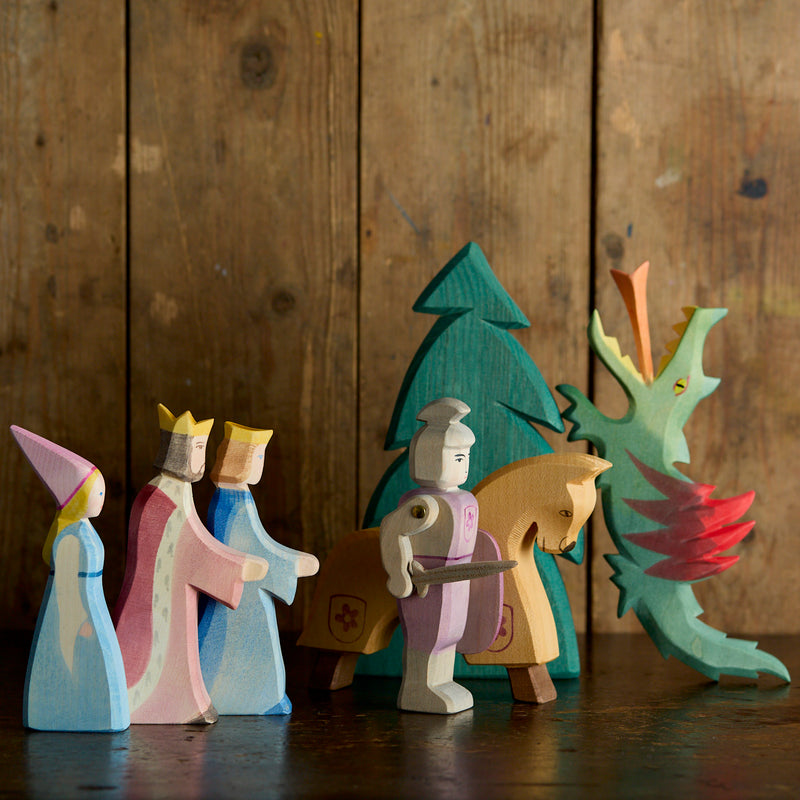 Handcrafted Wooden Queen