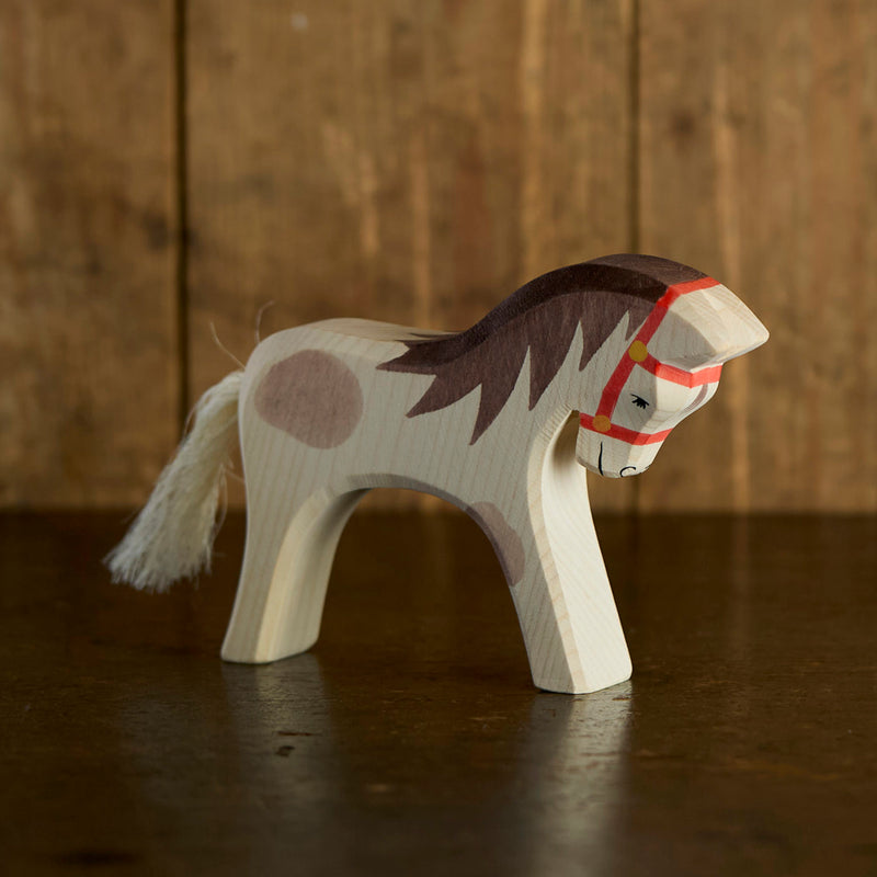 Handcrafted Wooden Horse for Rider