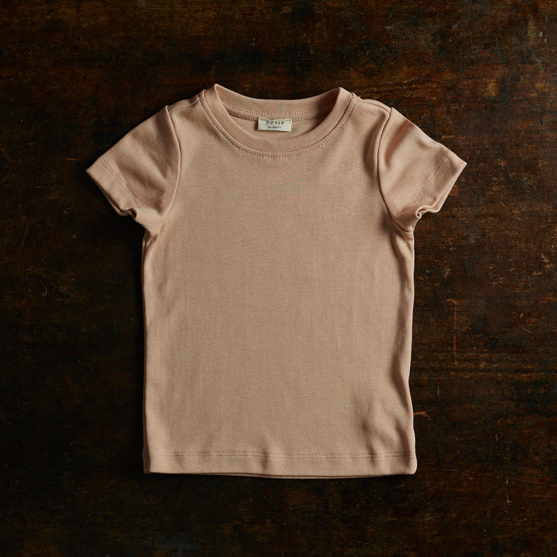 Cotton Andi Tee - Dusty Pink