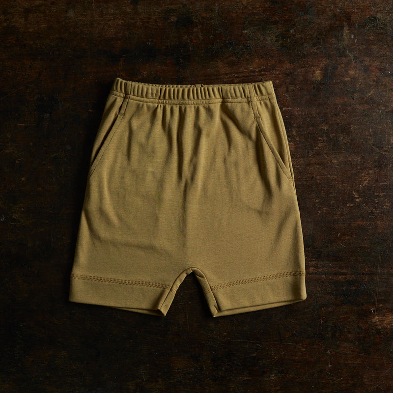 Cotton Oscar Bermuda Shorts - Bronze