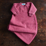 Merino Wool Fleece LS Sleeping Bag - Berry