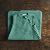 Merino Wool Fleece Sleeveless Sleeping Bag - Sage