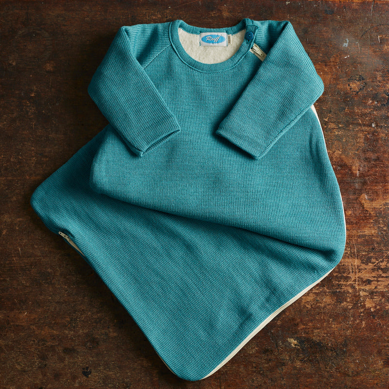 Merino Wool/Cotton LS Sleeping Bag - Teal