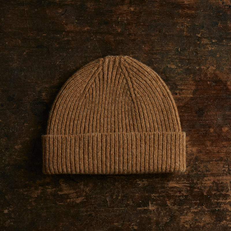 Beanie - Lambswool - Nutmeg