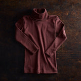 Auk Top - Merino Wool & Silk - Fig