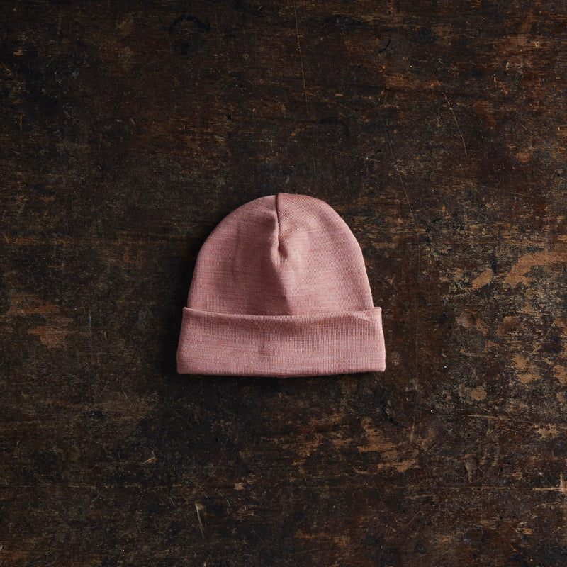 Rook Baby & Kids Beanie - Merino Wool & Silk - Orchid