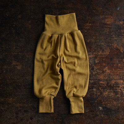 Batis Baby Pants - Merino Wool & Silk - Pistachio