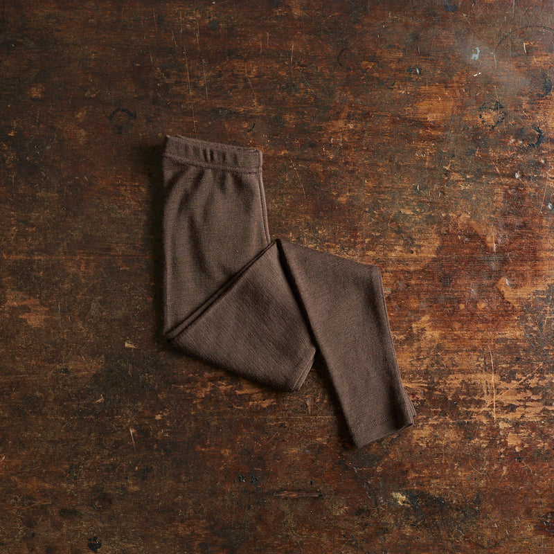 Finch Leggings - Merino Wool - Bark