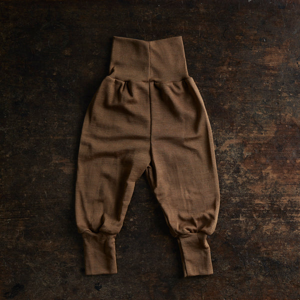 Batis Baby Pants - Merino Wool & Silk - Almond