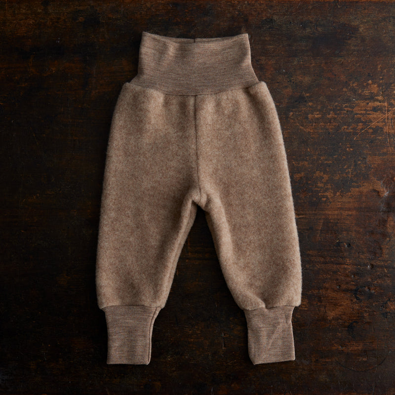 Barbet Baby & Kids Pants - Merino Wool Fleece - Driftwood