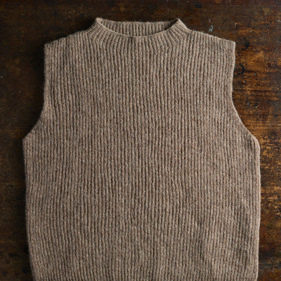 Breeze Women’s Vest - Lambswool - Mouse