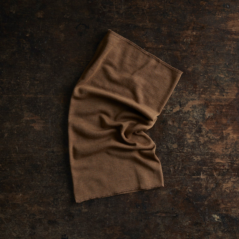 Coot Snood - Merino Wool & Silk - Almond