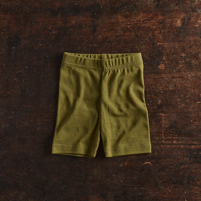 Iduna Shorts - Cotton Pointelle - Olive