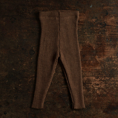 Baby & Kids Light Weight Merino Wool Leggings/Trousers - Hazelnut