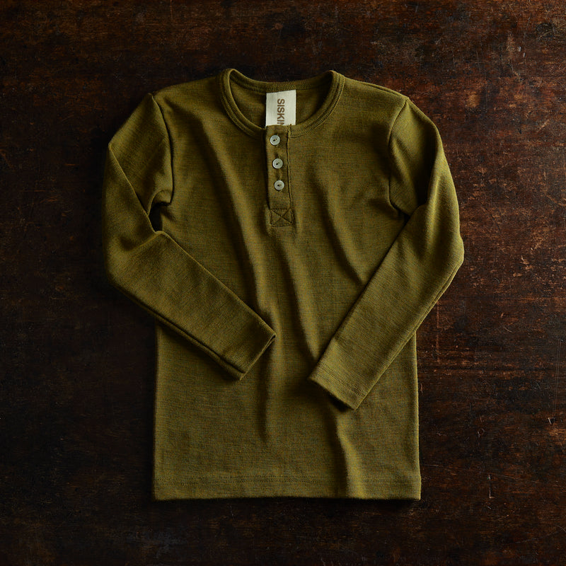 Dunlin Top - Merino Wool & Silk - Seaweed