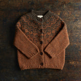 Fauna Cardigan - Lambswool - Sienna