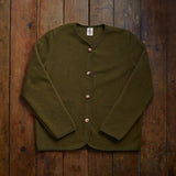 Harrier Women’s Jacket - Merino Wool Fleece - Seaweed