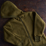 Hawk Jacket - Merino Wool Fleece - Seaweed
