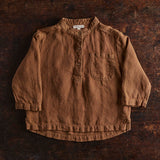 Larch shirt - Linen - Hazelnut