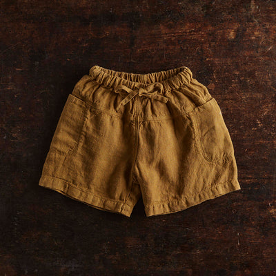 Rowan Shorts - Linen - Cumin
