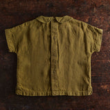 Willow Blouse - Linen - Olive