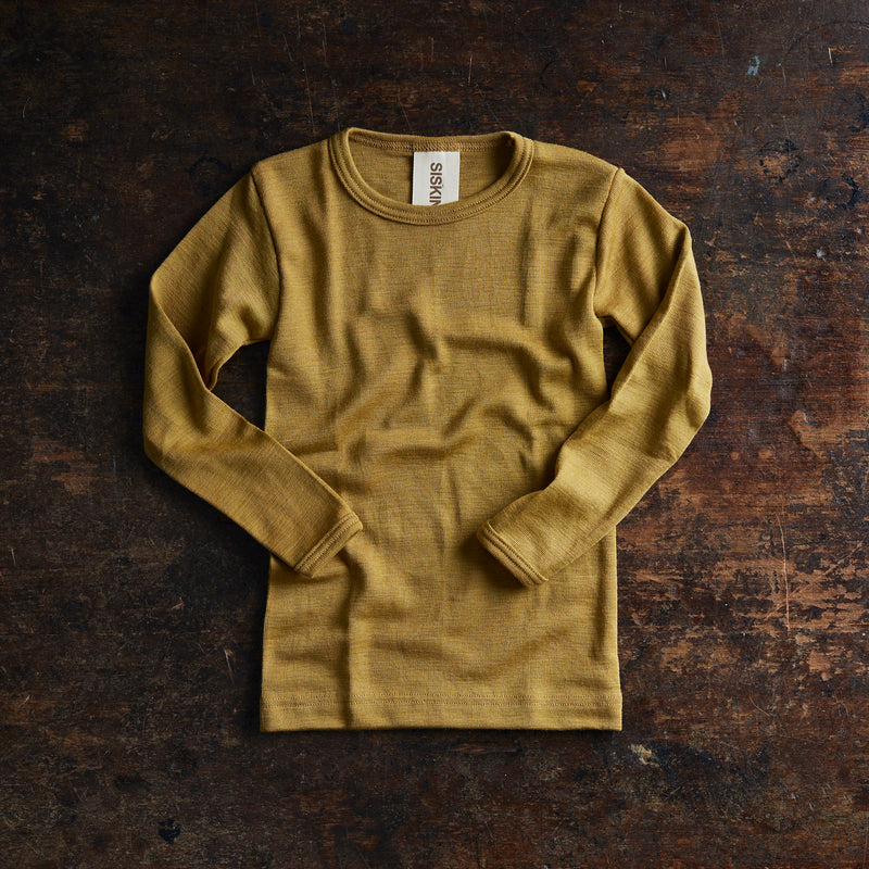 Lark Top - Merino Wool & Silk - Pistachio