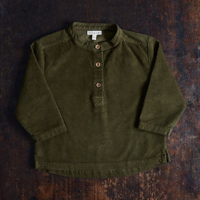 Larch Shirt - Cotton Corduroy - Thyme