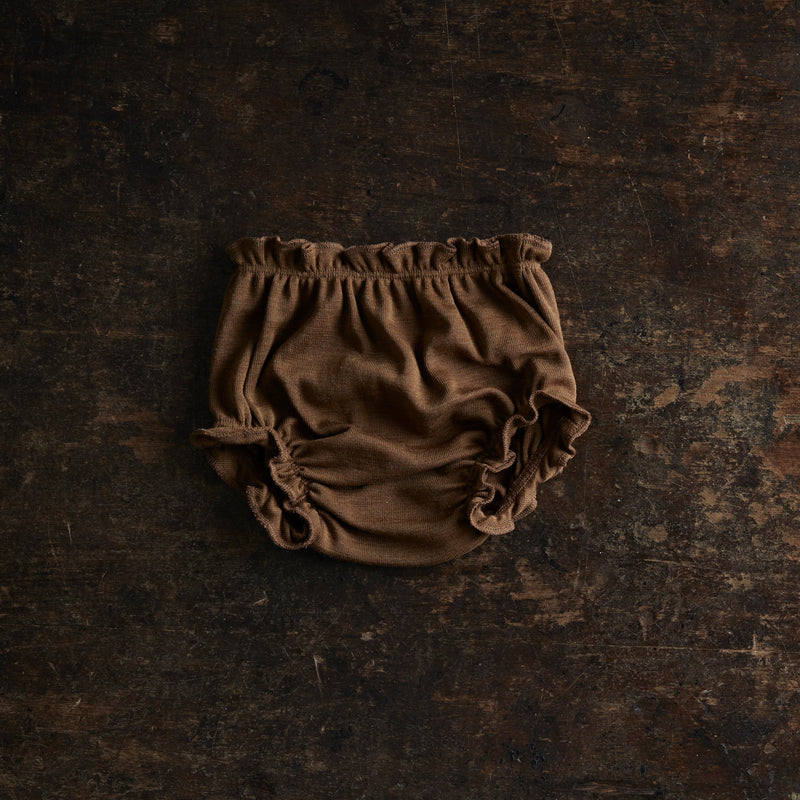 Puff Baby Bloomers -Merino Wool & Silk - Almond