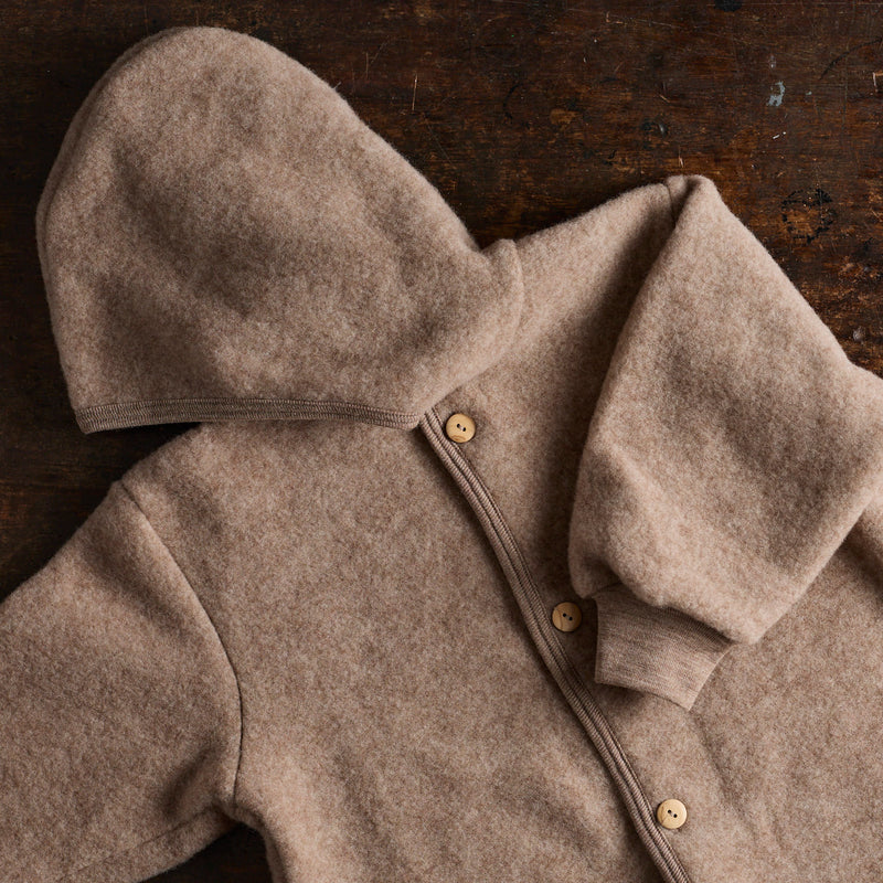 Pipit Baby & Kids Suit - Merino Wool Fleece - Driftwood
