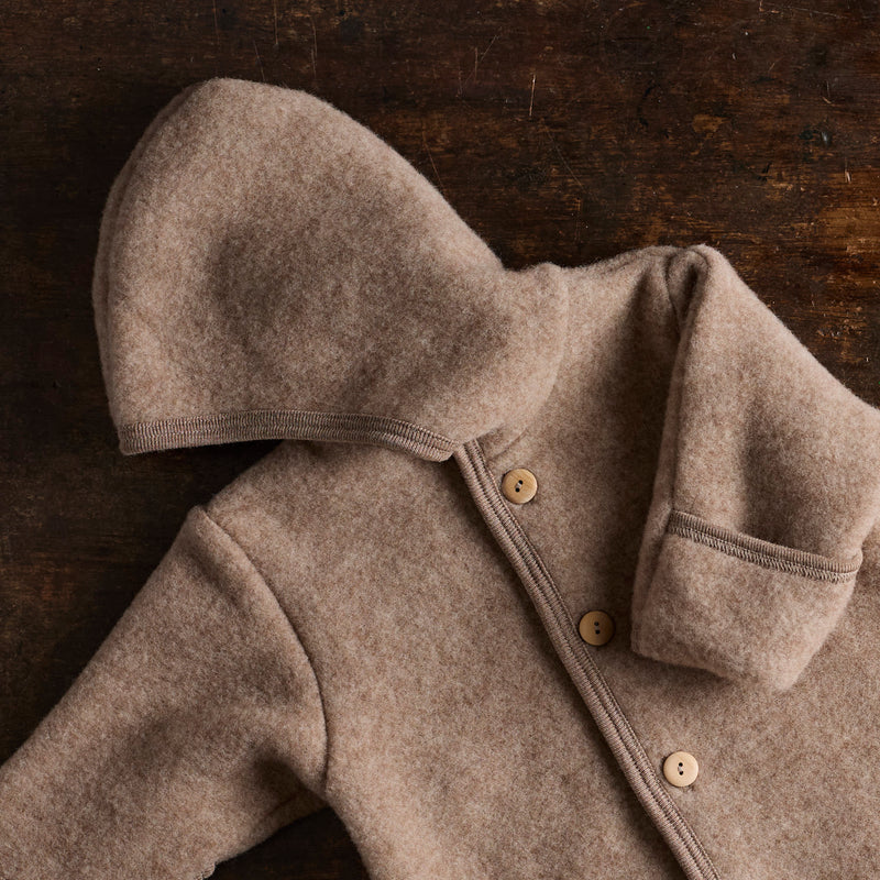 Pipit Baby & Kids Suit - Merino Wool Fleece - Driftwood