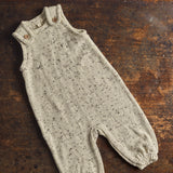 Cuckoo Baby Romper - Merino Wool Speckle - Quail