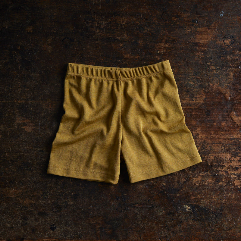 Rhea Shorts - Merino Wool & Silk - Pistachio