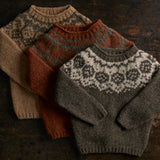 Norse Sweater - Donegal Wool - Sand