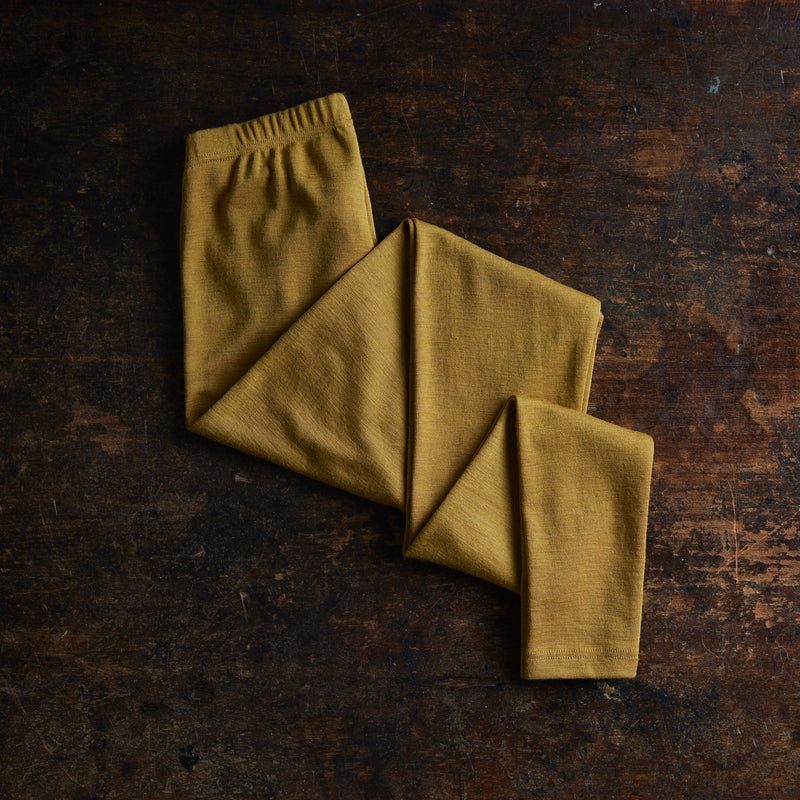 Finch Womens Leggings - Merino Wool & Silk - Pistachio