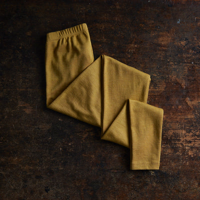 Finch Women's Leggings - Merino Wool & Silk - Pistachio