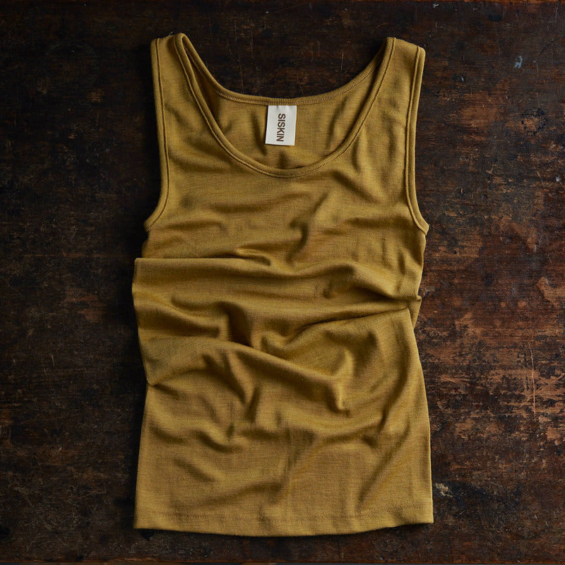 Swift Womens Top - Merino Wool & Silk - Pistachio