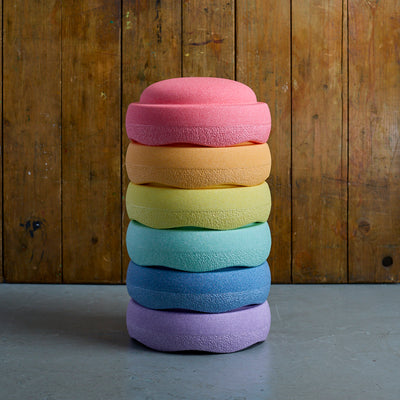 Stepping Stones - Original Pastel - Set of 6